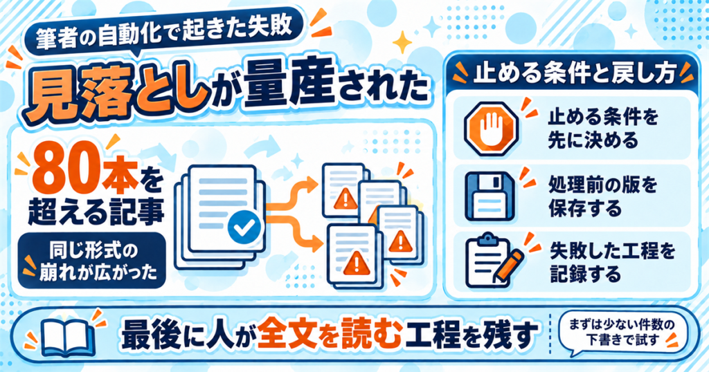 AI副業の自動化が見落とした失敗の話