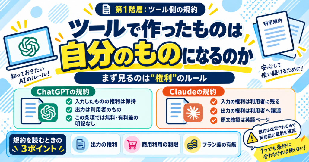 ツールで作ったものは自分のものになるのか